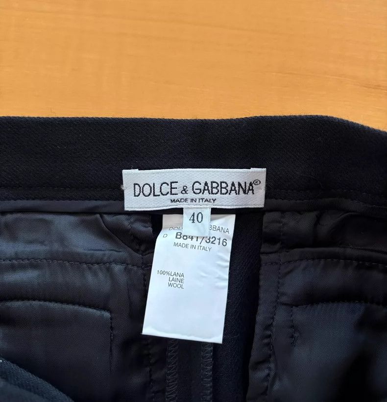 Dolce & Gabbana Long Wool Pencil Skirt for Women Size 40" / US 18 - 8 Thumbnail