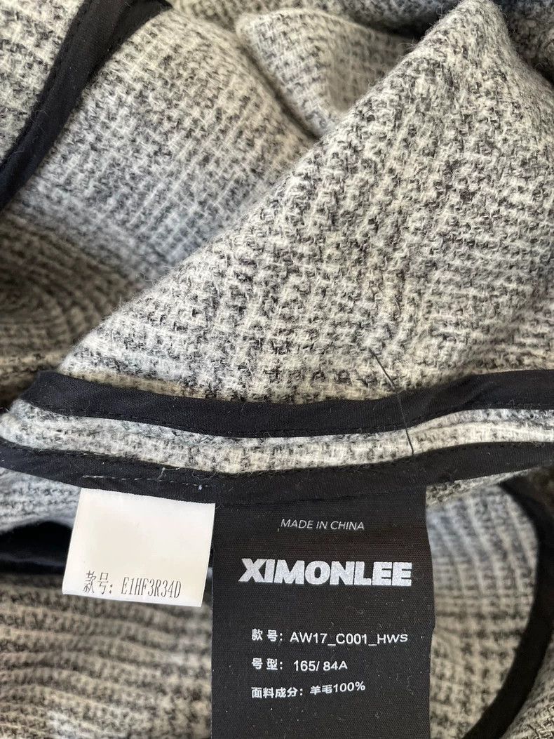 Ximon Lee Ximon Lee Long Wool Coat for Men Size S / US 4 / IT 40 - 8 Thumbnail