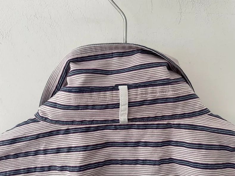 Ermenegildo Zegna Zegna Sport Striped Wrinkled Dress Shirt Size L / US 10 / IT 46 - 4 Thumbnail