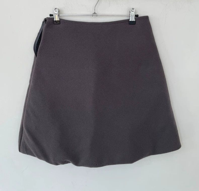 Helmut Lang Helmut Lang Women's Cashmere Midi Skirt Size 36" / US 14 / IT 50 - 2 Thumbnail