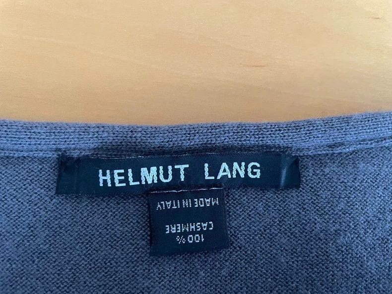 Helmut Lang Helmut Lang Women's Cashmere Midi Skirt Size 36" / US 14 / IT 50 - 8 Thumbnail