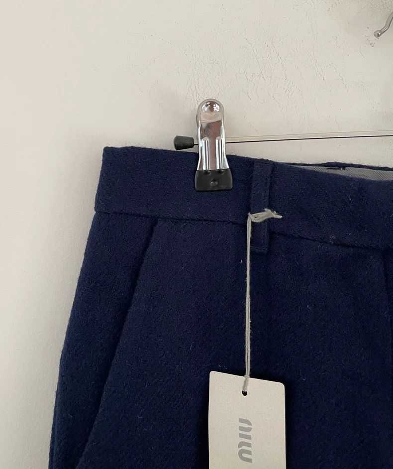 Prada Miu Miu Wool Blend Trousers for Men Size 34" / US 12 / IT 48 - 4 Thumbnail