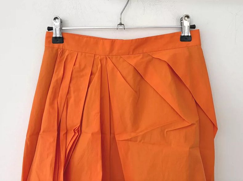 Dries Van Noten Dries Van Noten Women's Pleated Long Skirt Size 34" / US 12 / IT 48 - 3 Thumbnail