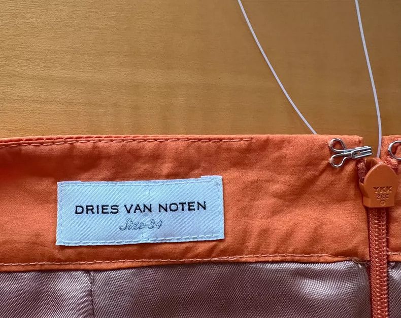 Dries Van Noten Dries Van Noten Women's Pleated Long Skirt Size 34" / US 12 / IT 48 - 4 Thumbnail