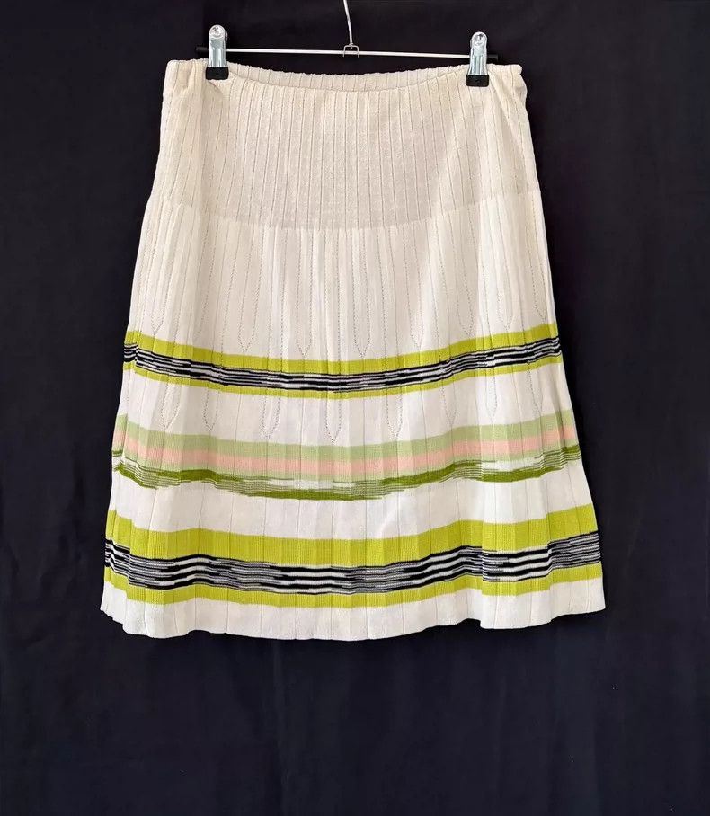 Missoni Missoni Sport Pleated Knit Skirt for Women Size 42" / US 20 - 2 Thumbnail