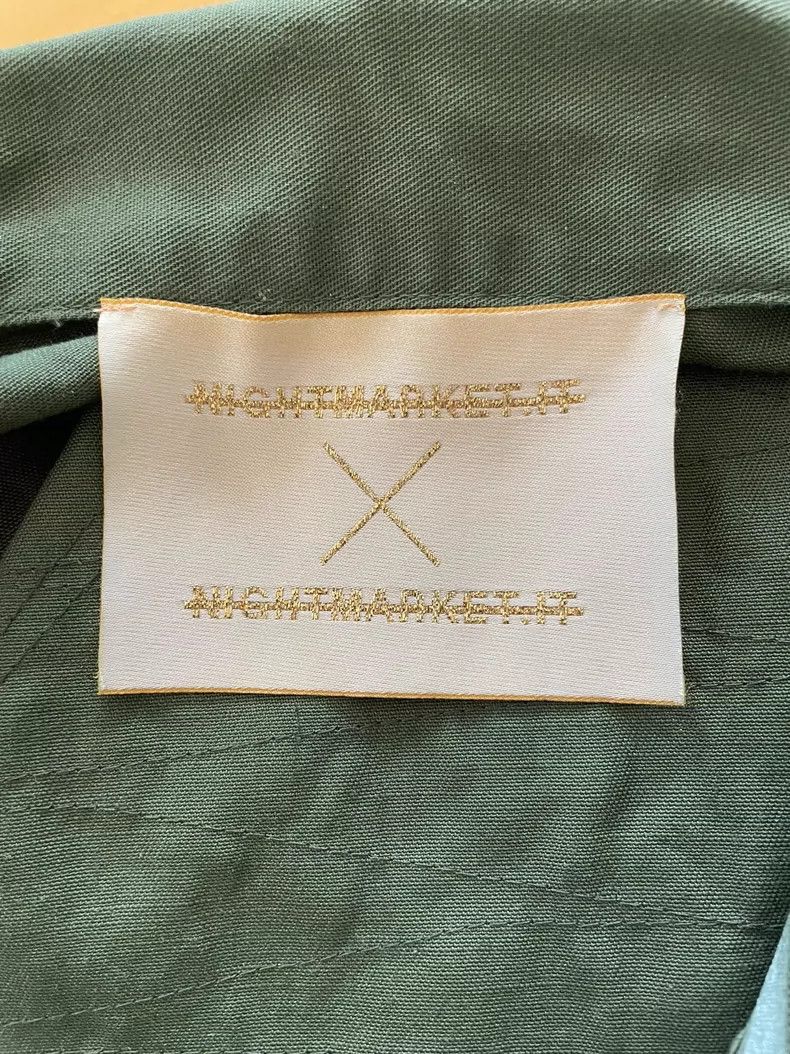 Vetements Cropped Military Jacket with Unique Designs Size ONE SIZE - 8 Thumbnail