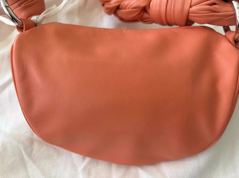 Jil Sander Coral Leather Small Bag