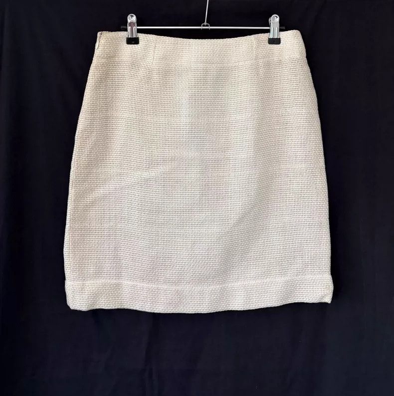 Dolce & Gabbana DG Woven Texture Skirt for Women Size 40" / US 18 - 2 Thumbnail