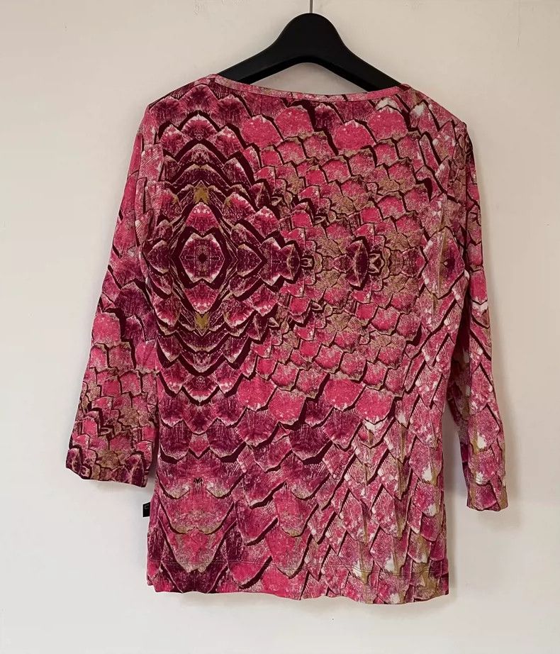 Just Cavalli Just Cavalli Pink Fish Scale Top Size M / US 6-8 / IT 42-44 - 2 Thumbnail