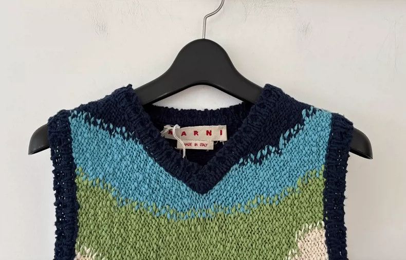 Marni Marni Women's Knitted Vest with Tag Size S / US 4 / IT 40 - 3 Thumbnail