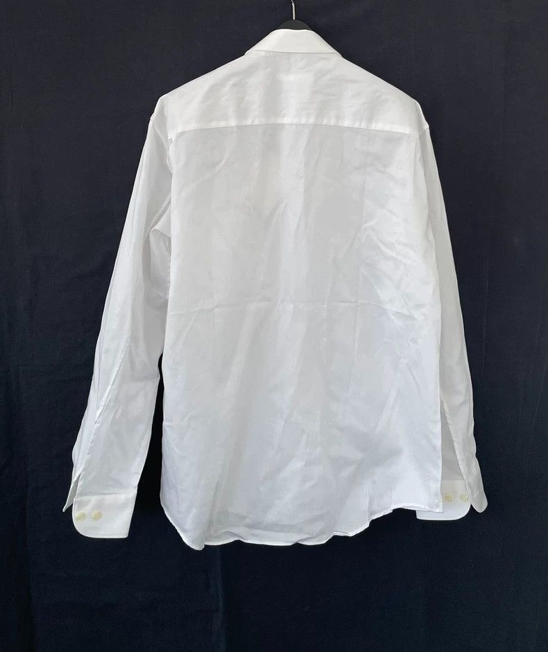 Helmut Lang Helmut Lang White Button-Up Shirt for Women Size L / US 10 / IT 46 - 2 Thumbnail
