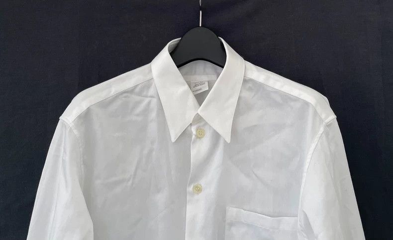 Helmut Lang Helmut Lang White Button-Up Shirt for Women Size L / US 10 / IT 46 - 3 Thumbnail