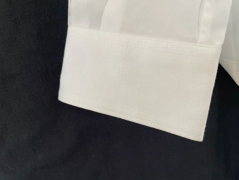 Helmut Lang Helmut Lang White Button-Up Shirt for Women Size L / US 10 / IT 46 - 5 Thumbnail