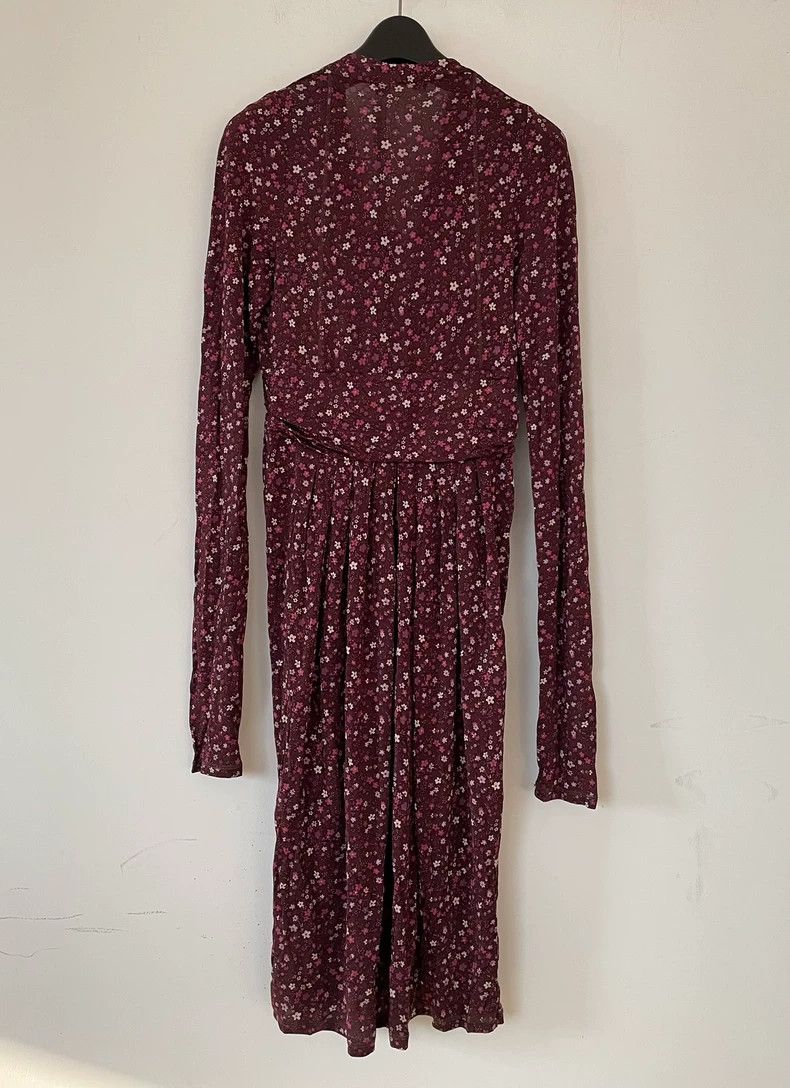 Isabel Marant Liu Jo Floral Dress with Sequin Details Size L / US 10 / IT 46 - 2 Thumbnail