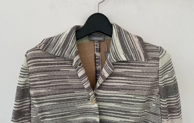 Missoni Missoni Sport Knitted Wave Pattern Jacket Size M / US 6-8 / IT 42-44 - 4 Thumbnail