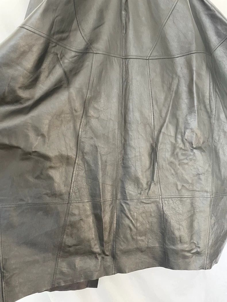 Rick Owens Rick Owens Leather Short Sleeve Coat Size M / US 6-8 / IT 42-44 - 6 Thumbnail