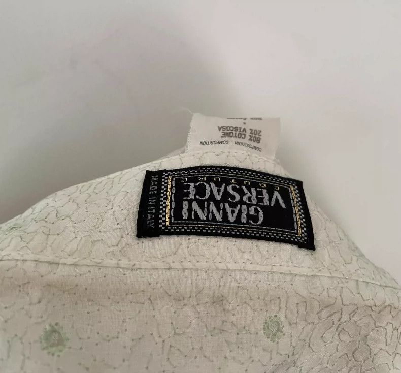 Versace Gianni Versace Embroidered Short Shirt Size M / US 6-8 / IT 42-44 - 7 Thumbnail