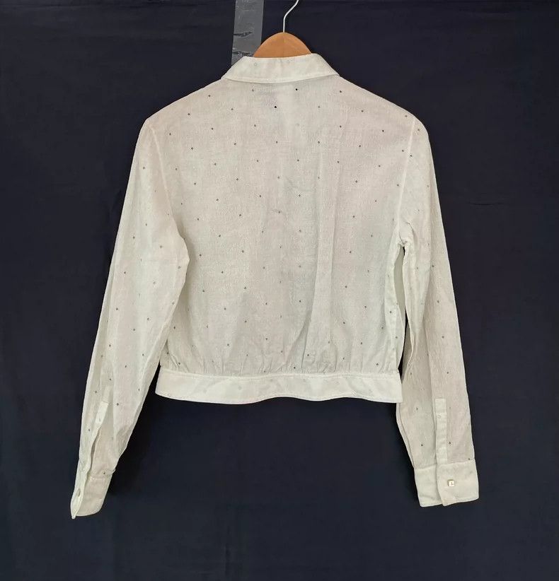 Versace Gianni Versace Embroidered Short Shirt Size M / US 6-8 / IT 42-44 - 2 Thumbnail