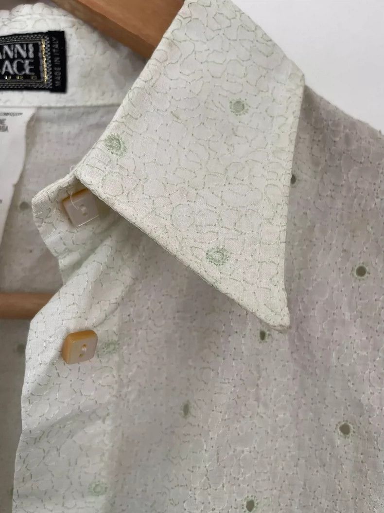 Versace Gianni Versace Embroidered Short Shirt Size M / US 6-8 / IT 42-44 - 5 Thumbnail