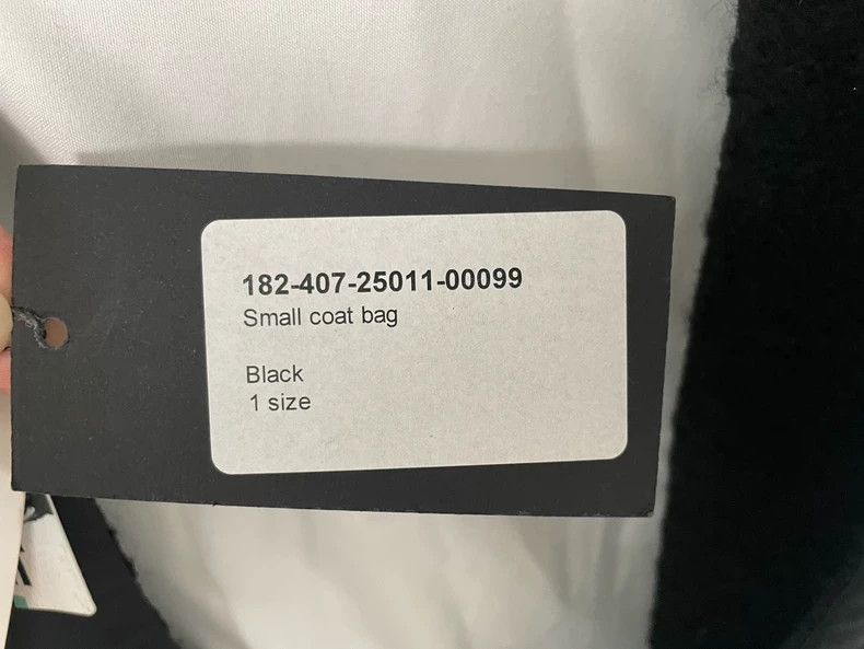 Raf Simons Raf Simons Black Wool One-Shoulder Bag Size ONE SIZE - 6 Thumbnail