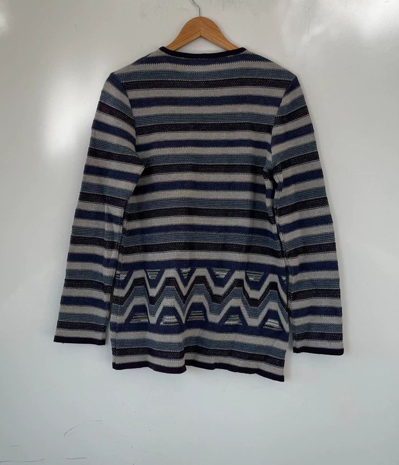 Missoni Missoni Sport Women's Striped Knit Sweater Size XL / US 12-14 / IT 48-50 - 2 Thumbnail