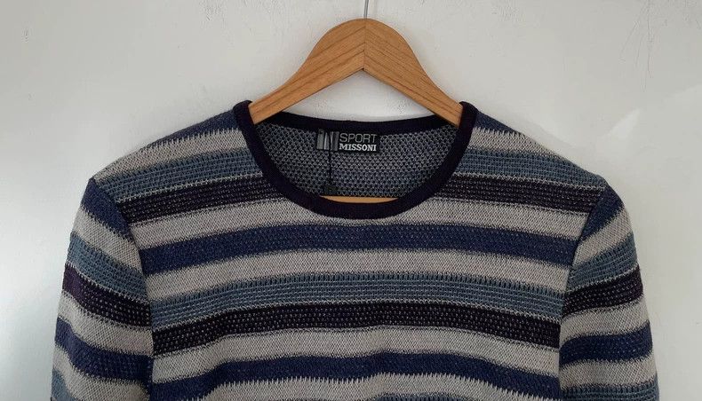 Missoni Missoni Sport Women's Striped Knit Sweater Size XL / US 12-14 / IT 48-50 - 3 Thumbnail