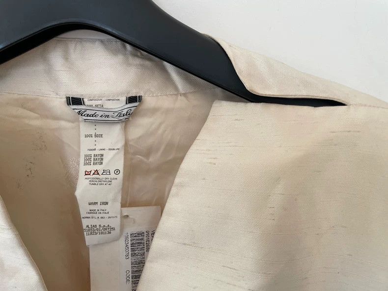 Versace Gianni Versace Women's Silk Blazer Jacket Size L / US 10 / IT 46 - 3 Thumbnail