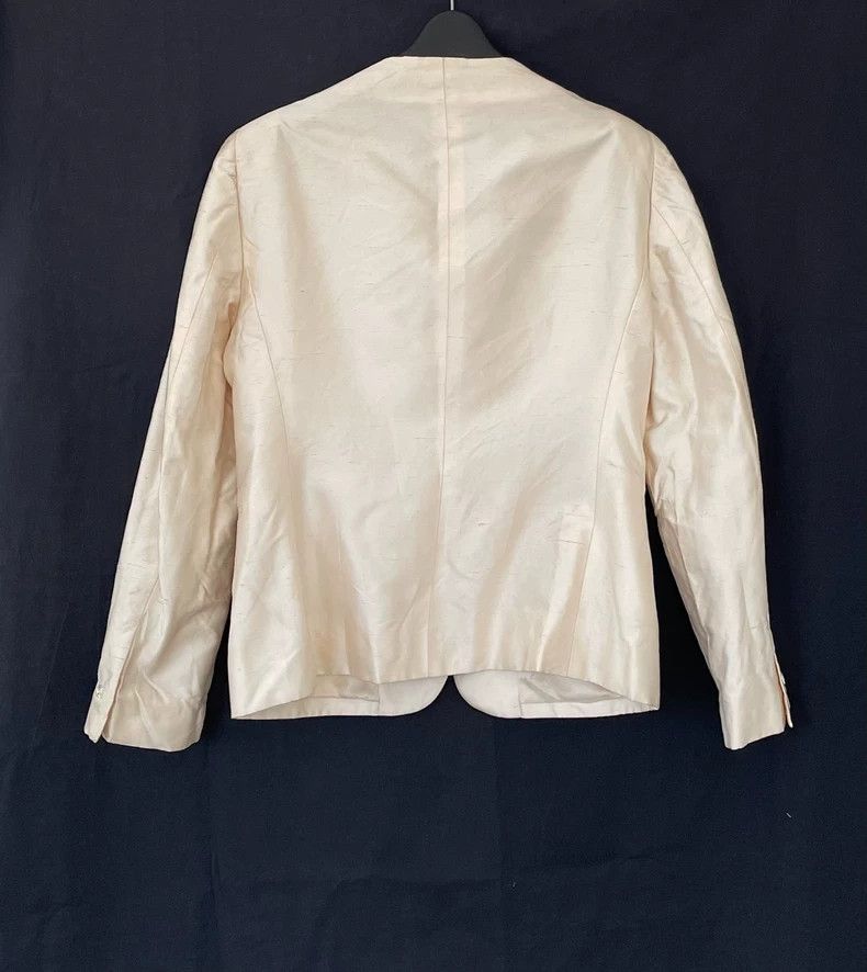 Versace Gianni Versace Women's Silk Blazer Jacket Size L / US 10 / IT 46 - 2 Thumbnail