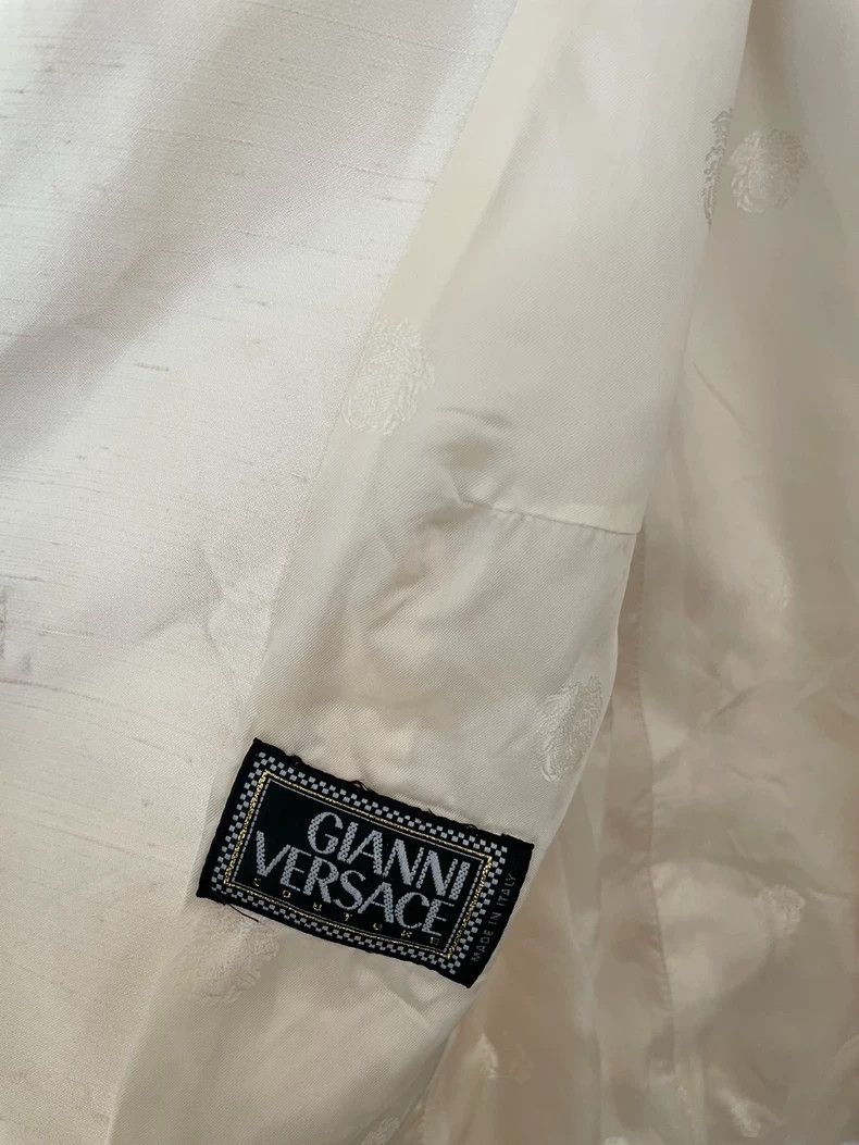 Versace Gianni Versace Women's Silk Blazer Jacket Size L / US 10 / IT 46 - 8 Thumbnail