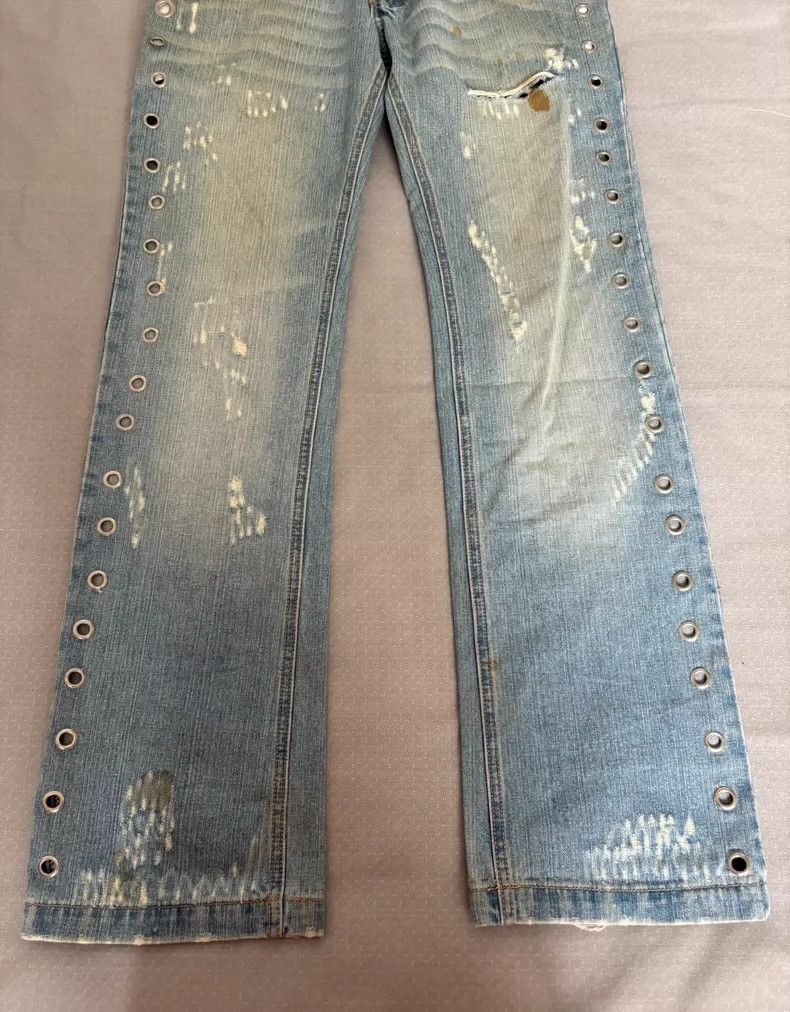 Dolce & Gabbana Dolce&Gabbana Vintage Distressed Denim Pants Size 34" / US 12 / IT 48 - 3 Thumbnail