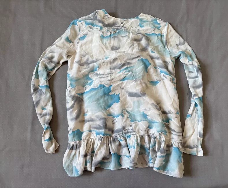Kenzo Kenzo Floral Ruffle Top Vintage Style Size M / US 6-8 / IT 42-44 - 6 Thumbnail