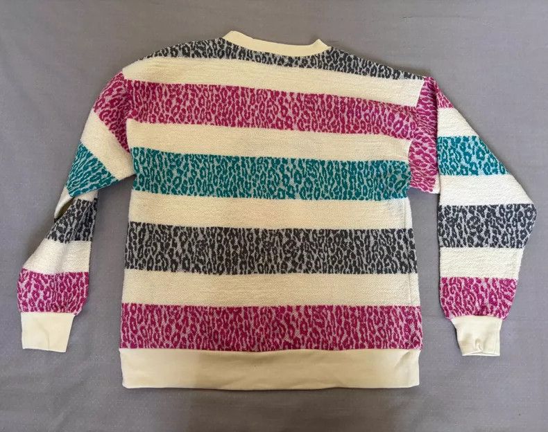 Hysteric Glamour Colorful Knit Sweatshirt with Bear Design Size M / US 6-8 / IT 42-44 - 8 Thumbnail