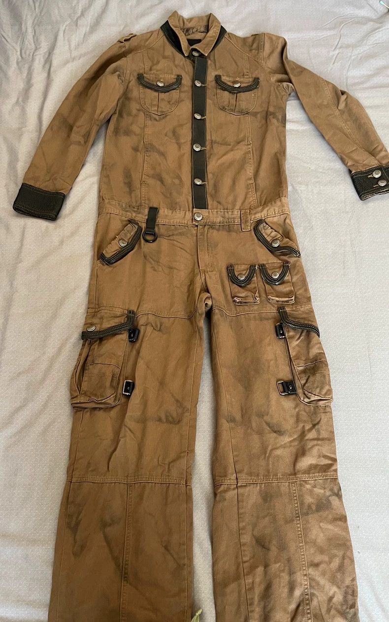 Yohji Yamamoto Vintage Utility Jumpsuit with Pockets Size 24" / US 00 / IT 34 - 4 Thumbnail