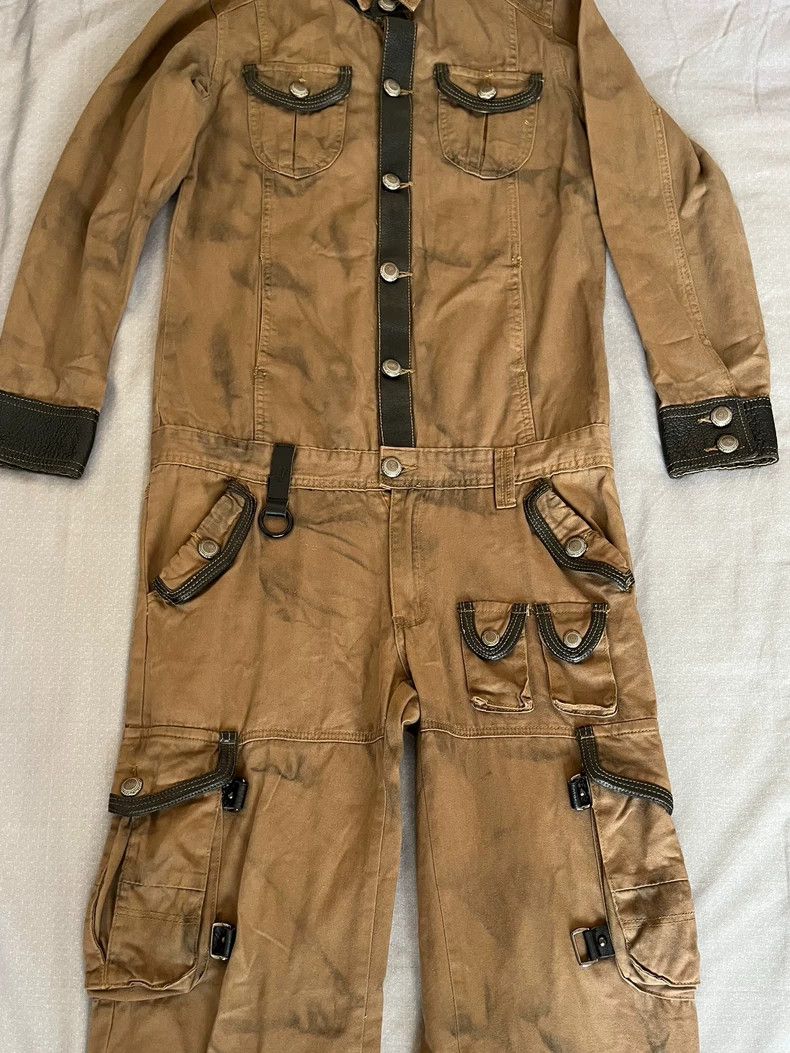 Yohji Yamamoto Vintage Utility Jumpsuit with Pockets Size 24" / US 00 / IT 34 - 6 Thumbnail