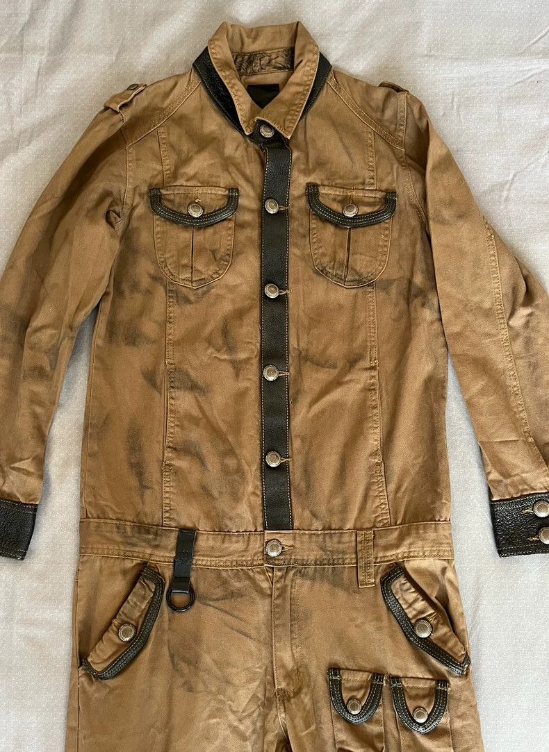 Yohji Yamamoto Vintage Utility Jumpsuit with Pockets Size 24" / US 00 / IT 34 - 2 Thumbnail