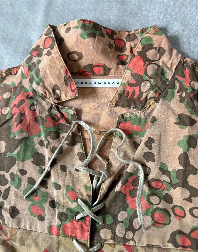 Yohji Yamamoto Vintage Camouflage Layering Tunic Jacket Size M / US 6-8 / IT 42-44 - 7 Thumbnail