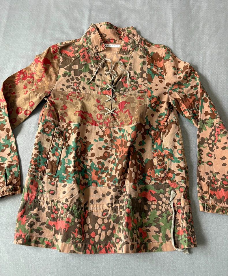 Yohji Yamamoto Vintage Camouflage Layering Tunic Jacket Size M / US 6-8 / IT 42-44 - 2 Thumbnail