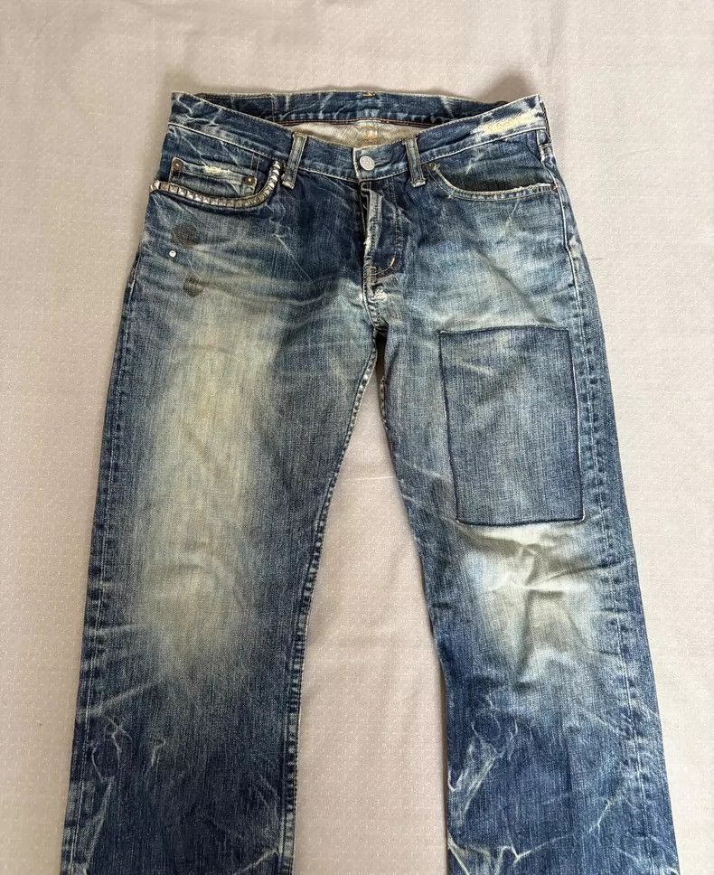 Hysteric Glamour Vintage Hysteric Glamour Studded Jeans Size 30" / US 8 / IT 44 - 2 Thumbnail