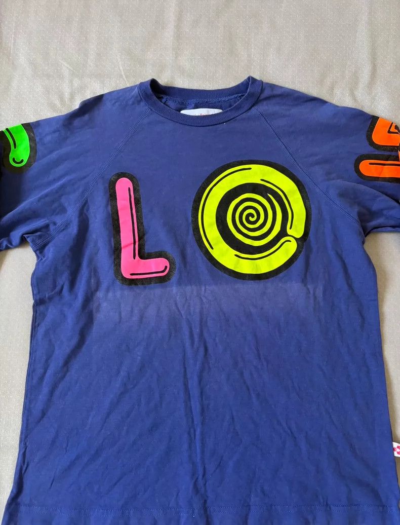 Walter Van Beirendonck Colorful Long Sleeve Shirt with LOVE Print Size M / US 6-8 / IT 42-44 - 2 Thumbnail