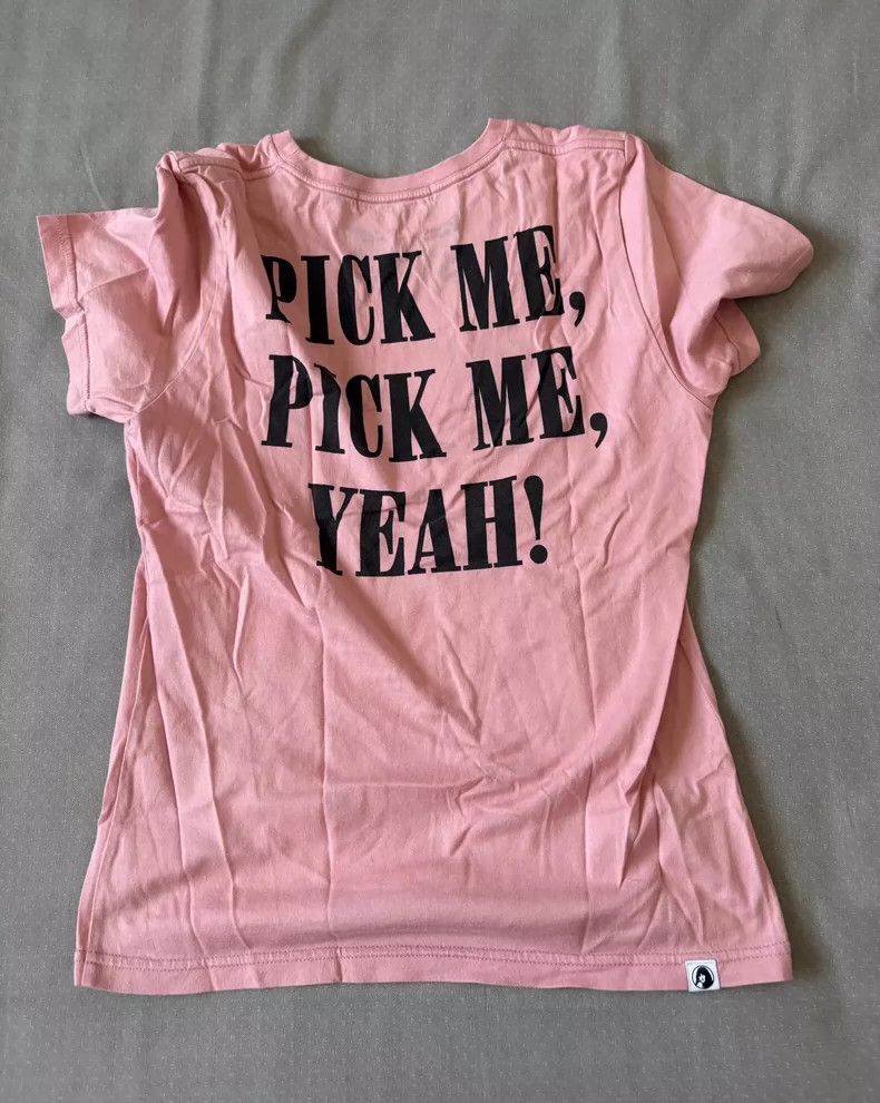 Hysteric Glamour Pink Vintage Kurt Cobain Graphic T-Shirt Size S / US 4 / IT 40 - 6 Thumbnail