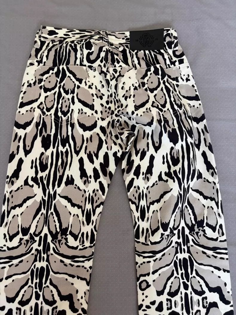 Just Cavalli Vintage Leopard Print Trousers by Roberto Cavalli Size 34" / US 12 / IT 48 - 7 Thumbnail