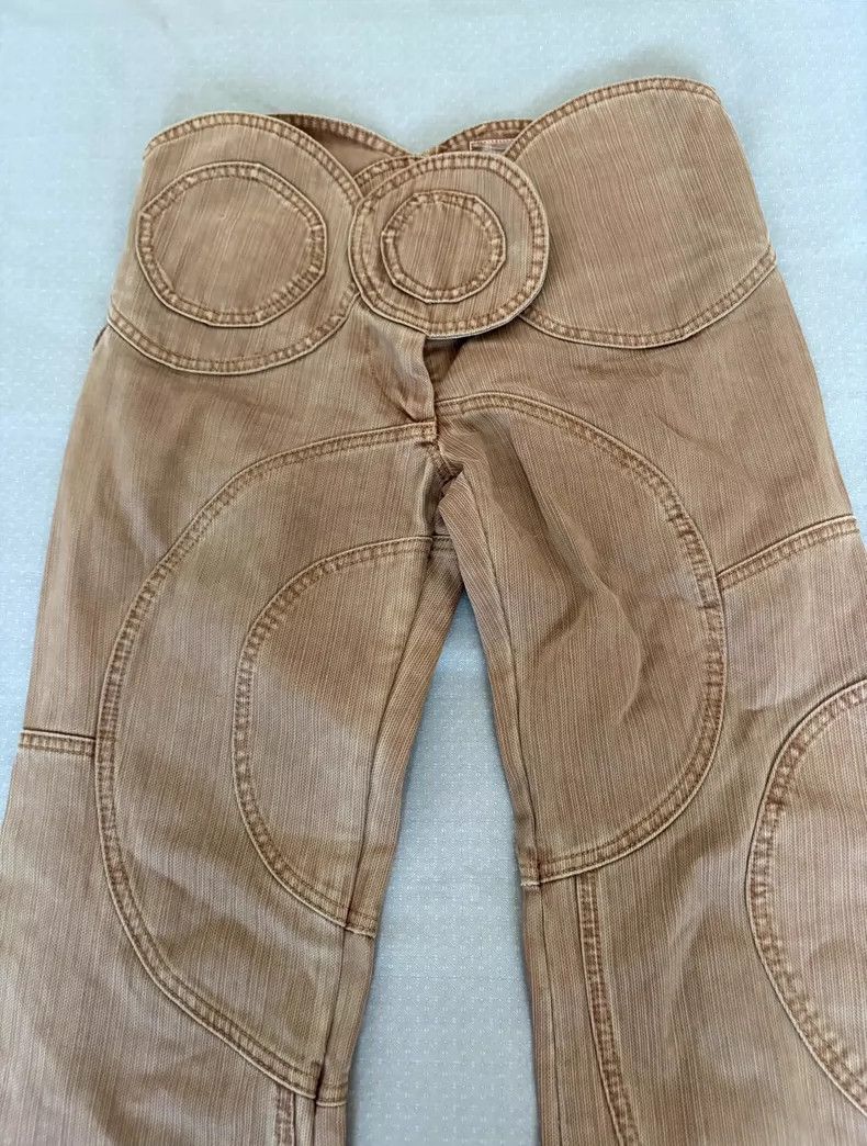 Yohji Yamamoto Unique Vintage Graphic Design Pants Size 30" / US 8 / IT 44 - 4 Thumbnail