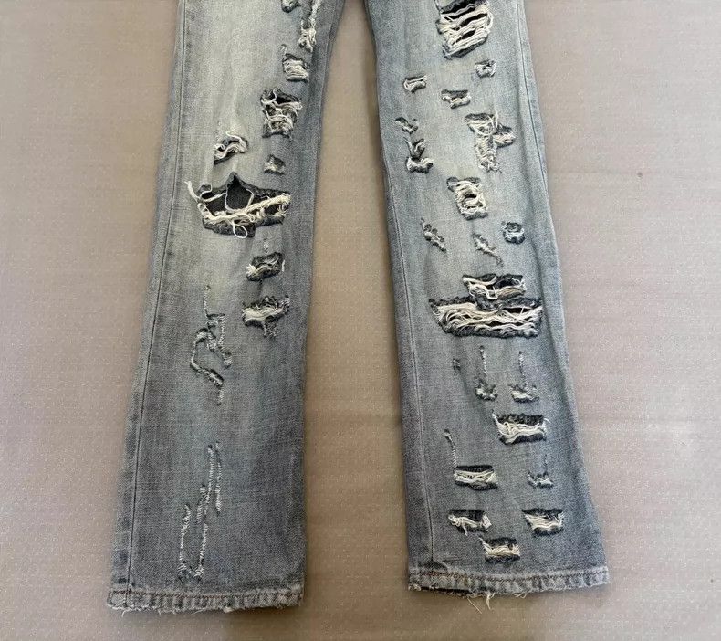 Dolce & Gabbana Distressed Dolce&Gabbana Denim Jeans with Patches Size 28" / US 6 / IT 42 - 4 Thumbnail