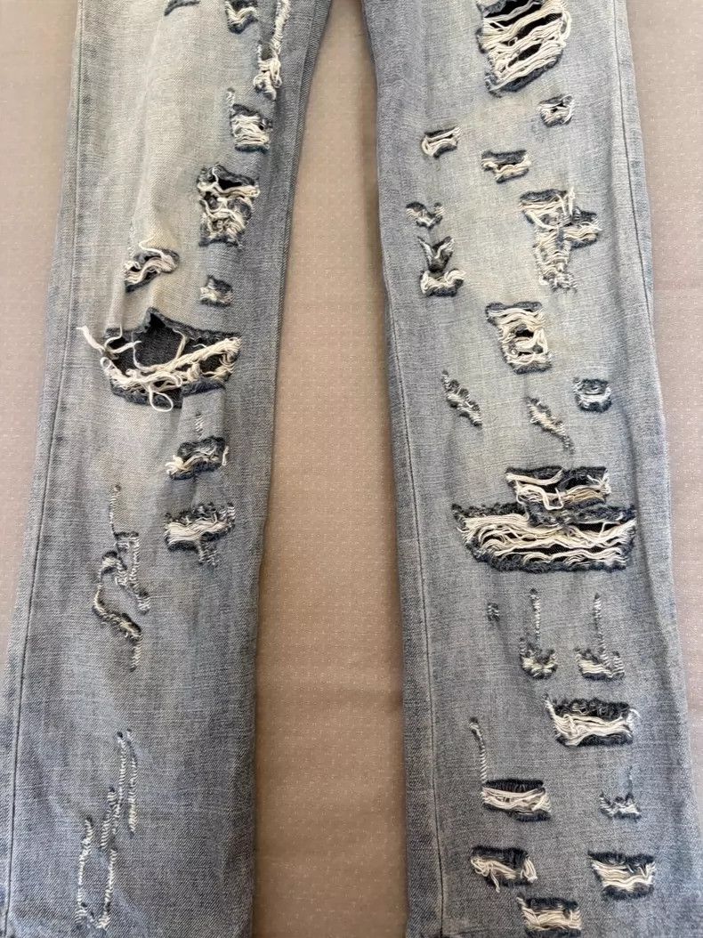 Dolce & Gabbana Distressed Dolce&Gabbana Denim Jeans with Patches Size 28" / US 6 / IT 42 - 6 Thumbnail