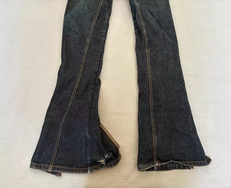 Yohji Yamamoto Vintage Jungle Cat Detachable Zip Jeans Size 24" / US 00 / IT 34 - 4 Thumbnail