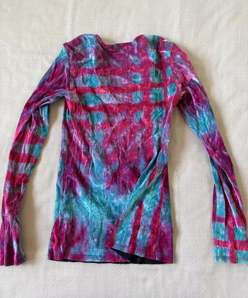 Issey Miyake Issey Miyake Vintage Artistic Velvet Top Size M / US 6-8 / IT 42-44 - 9 Thumbnail