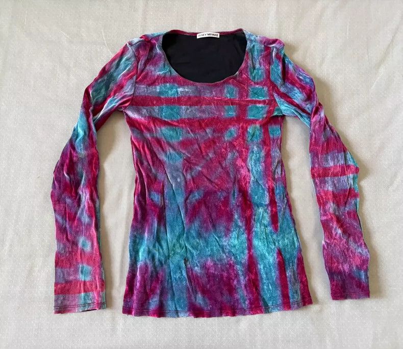 Issey Miyake Issey Miyake Vintage Artistic Velvet Top Size M / US 6-8 / IT 42-44 - 5 Thumbnail