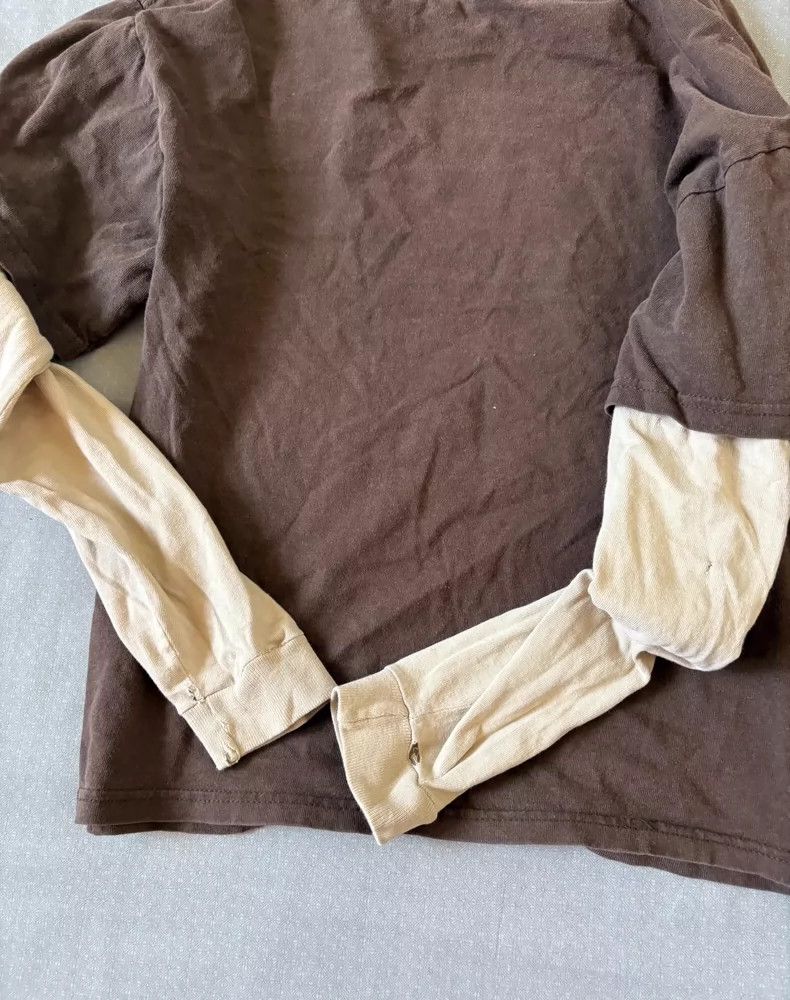 Yohji Yamamoto Vintage Printed Layered T-Shirt with Snake Design Size M / US 6-8 / IT 42-44 - 7 Thumbnail