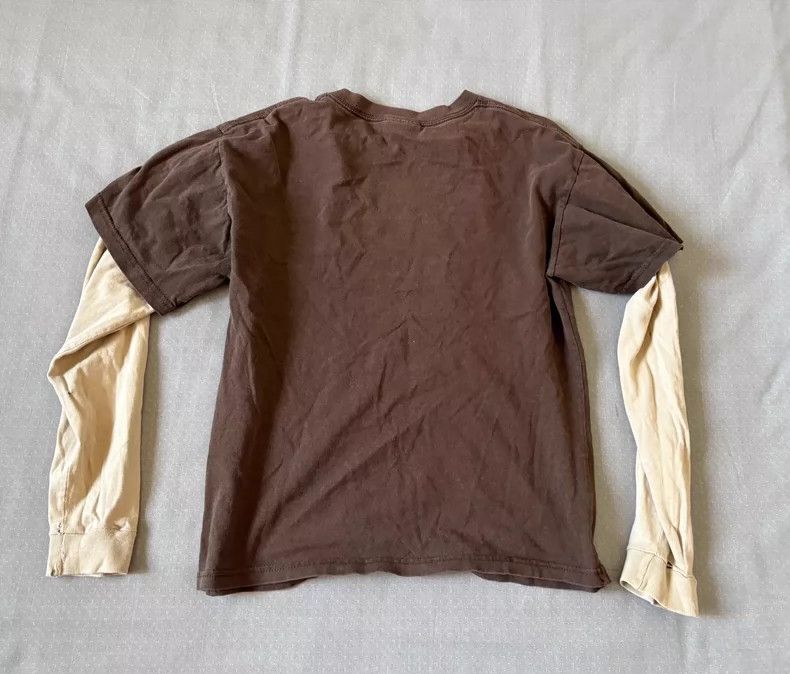 Yohji Yamamoto Vintage Printed Layered T-Shirt with Snake Design Size M / US 6-8 / IT 42-44 - 6 Thumbnail