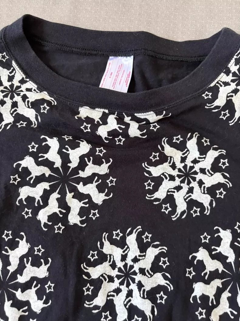 Undercover Vintage Unicorn Print Long Sleeve Top Size M / US 6-8 / IT 42-44 - 4 Thumbnail